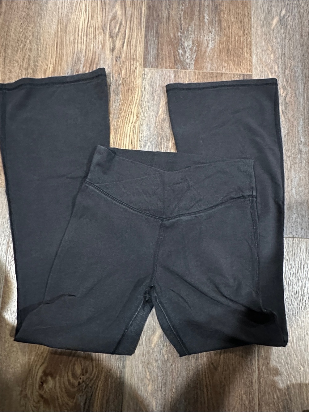Old Navy Black Girls' Stretch Flare Leggings